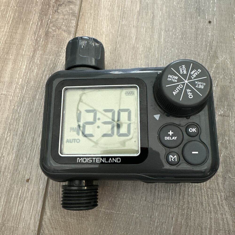 Moistenland Digital‎ Tap Timer Model SLV-011 Digital Display With Manual Mode.